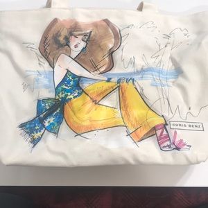 Brand New Chris Benz for Lancôme Canvas Tote